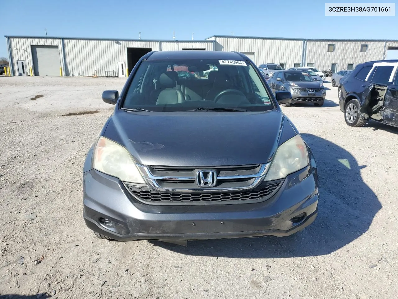 2010 Honda Cr-V Lx VIN: 3CZRE3H38AG701661 Lot: 47746004