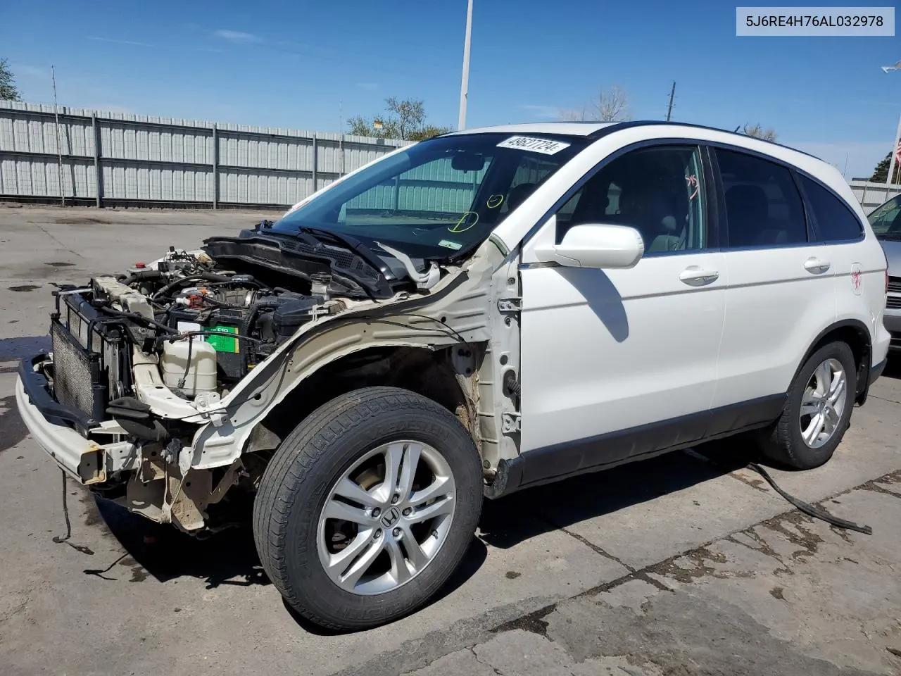 5J6RE4H76AL032978 2010 Honda Cr-V Exl