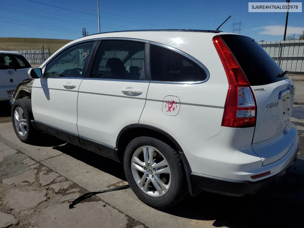 2010 Honda Cr-V Exl VIN: 5J6RE4H76AL032978 Lot: 49627724