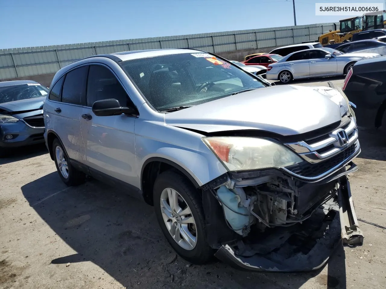 2010 Honda Cr-V Ex VIN: 5J6RE3H51AL006636 Lot: 50364734