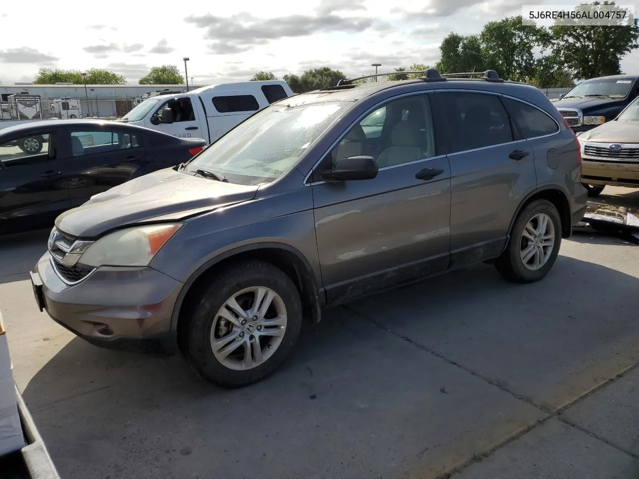 2010 Honda Cr-V Ex VIN: 5J6RE4H56AL004757 Lot: 51767844