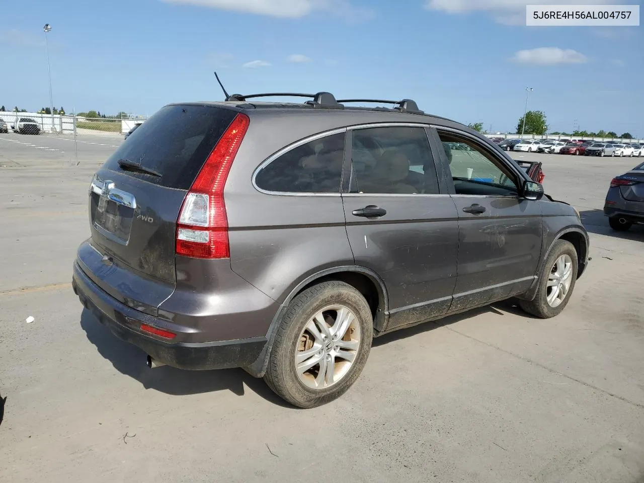 5J6RE4H56AL004757 2010 Honda Cr-V Ex