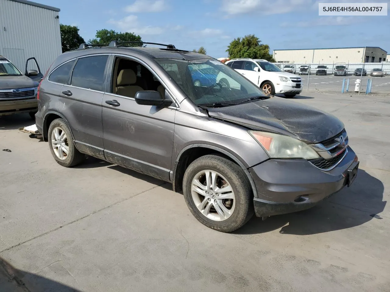 5J6RE4H56AL004757 2010 Honda Cr-V Ex