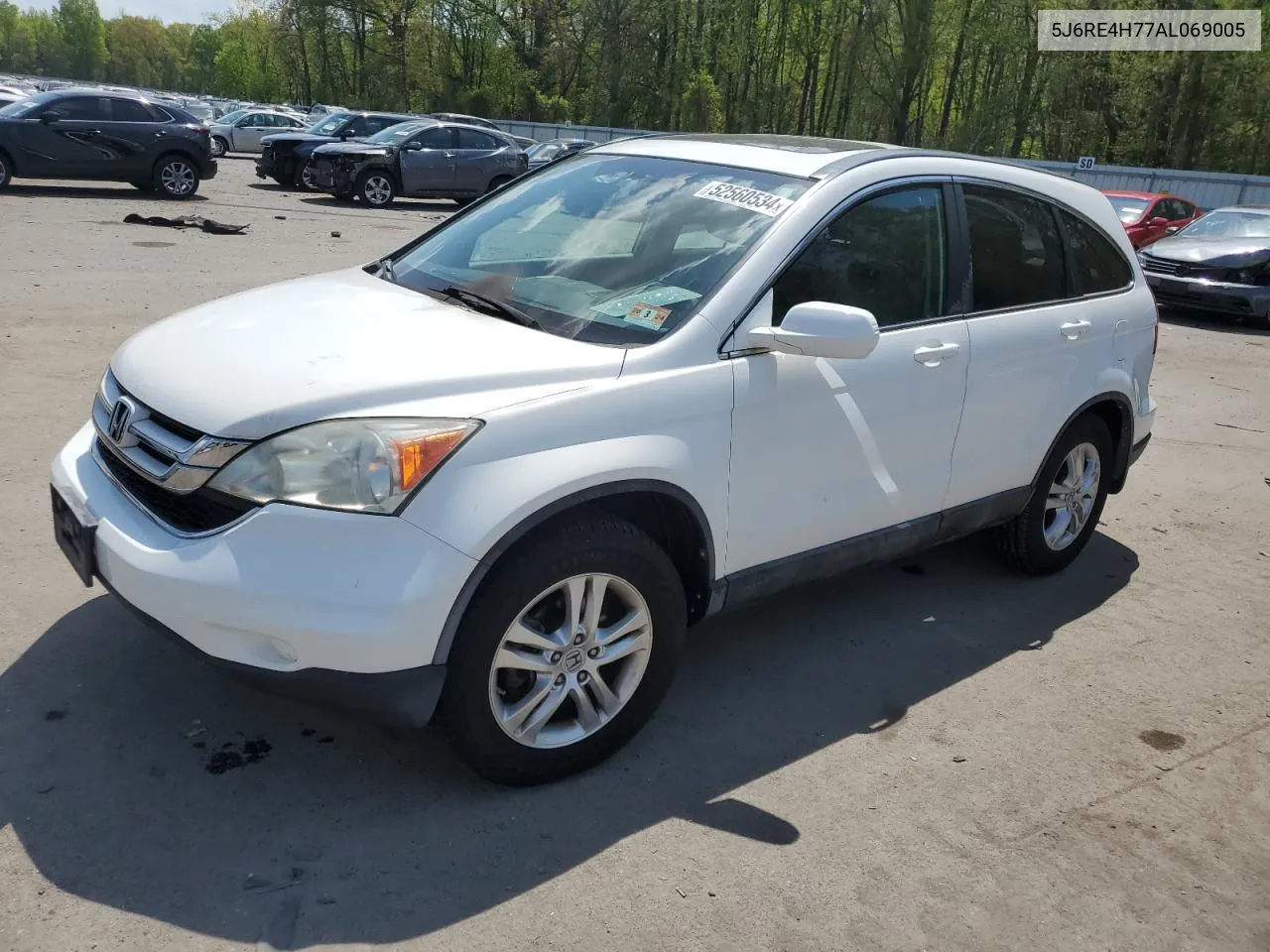 5J6RE4H77AL069005 2010 Honda Cr-V Exl