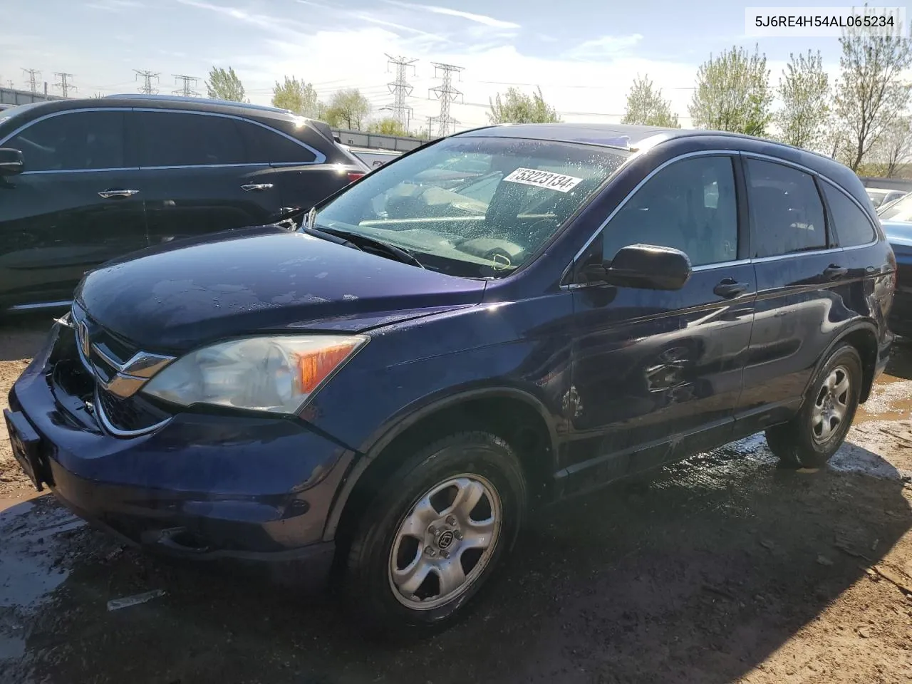 2010 Honda Cr-V Ex VIN: 5J6RE4H54AL065234 Lot: 53223134