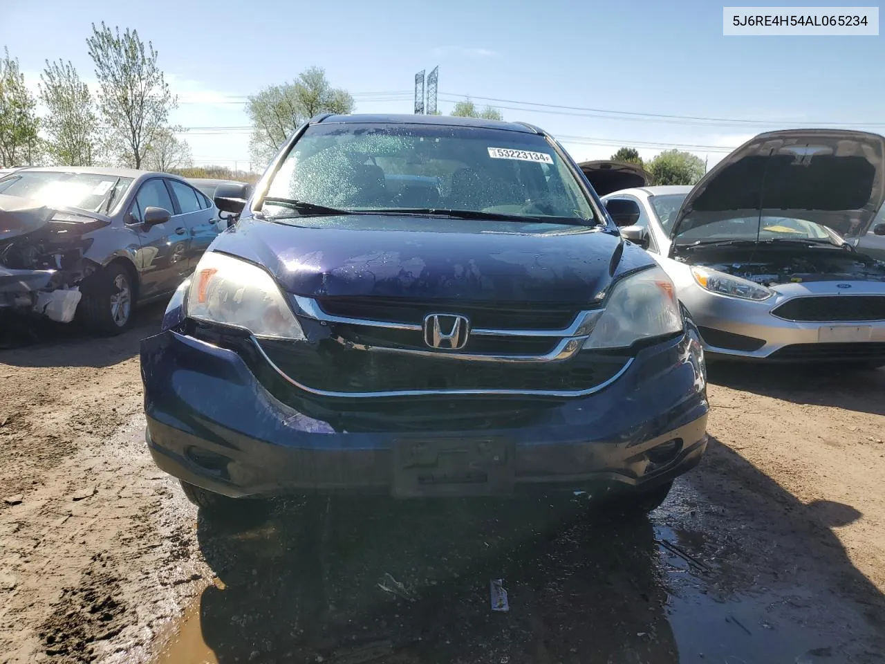 2010 Honda Cr-V Ex VIN: 5J6RE4H54AL065234 Lot: 53223134