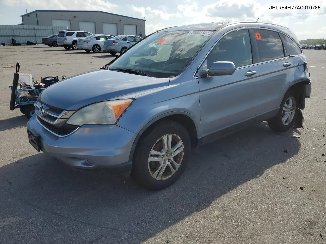 2010 Honda Cr-V Exl VIN: JHLRE4H77AC010786 Lot: 55953524