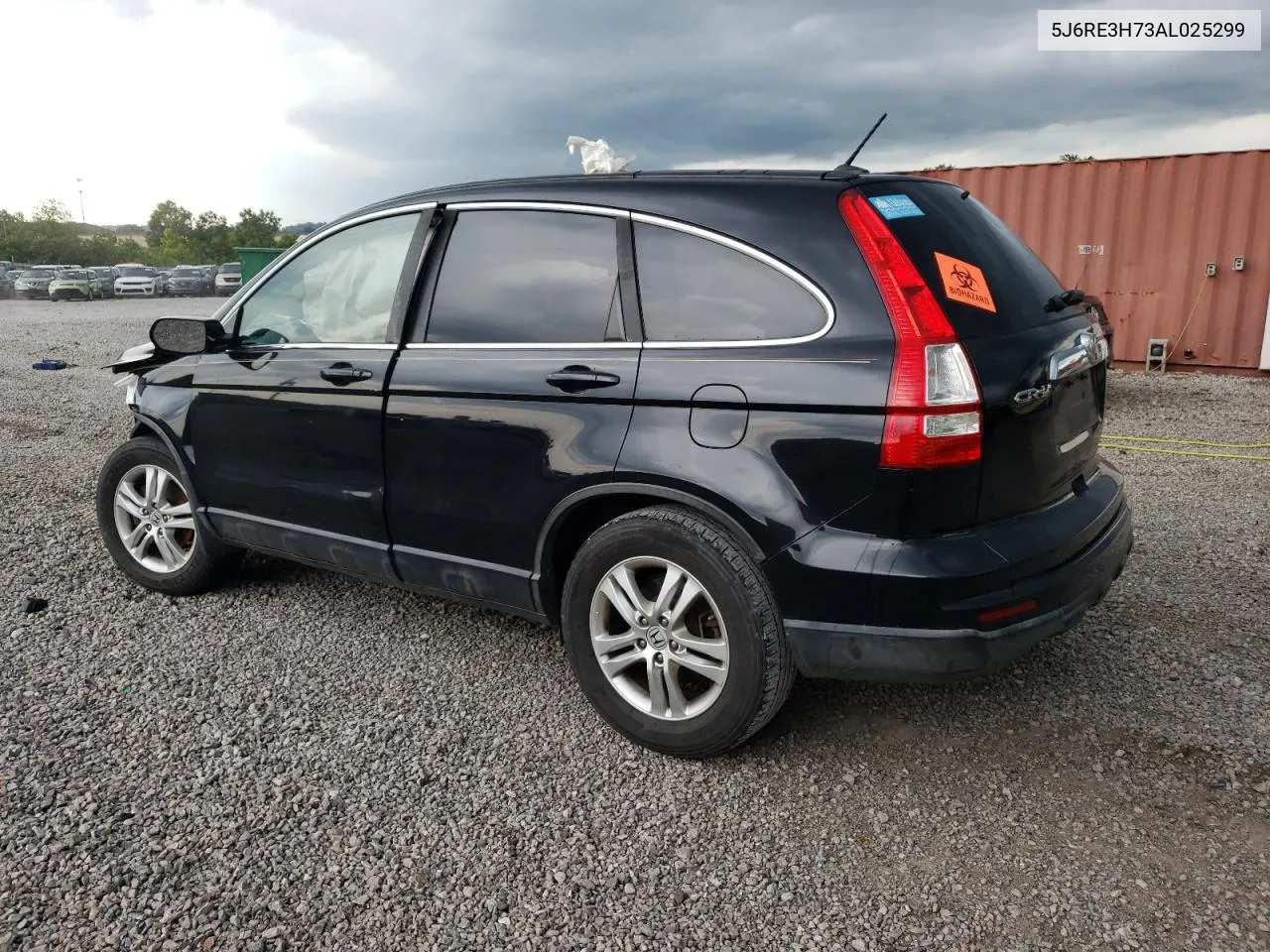 2010 Honda Cr-V Exl VIN: 5J6RE3H73AL025299 Lot: 58646143