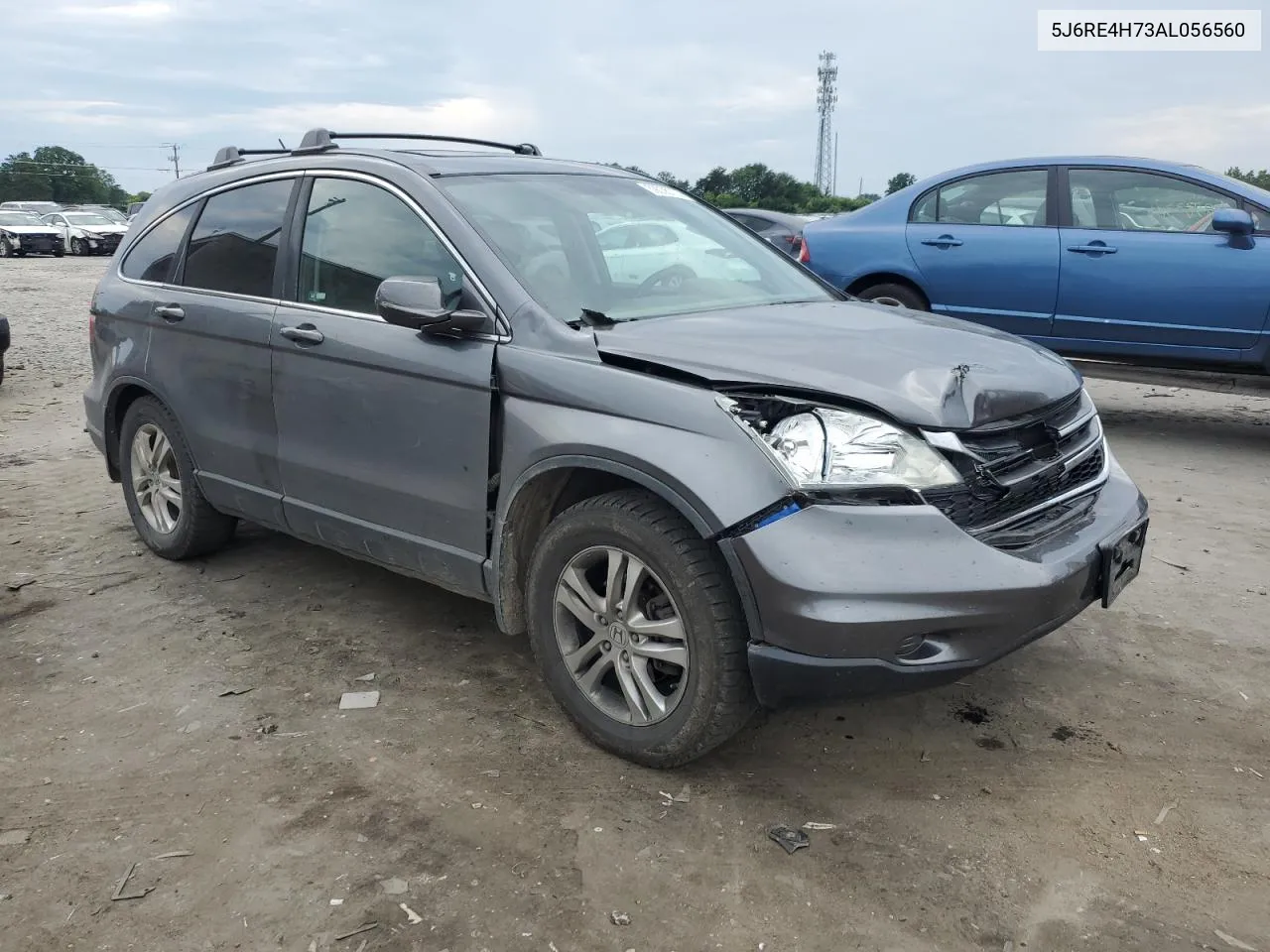 2010 Honda Cr-V Exl VIN: 5J6RE4H73AL056560 Lot: 59035774