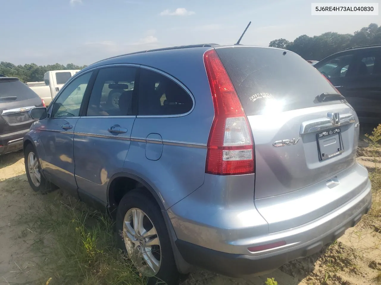 2010 Honda Cr-V Exl VIN: 5J6RE4H73AL040830 Lot: 59790574