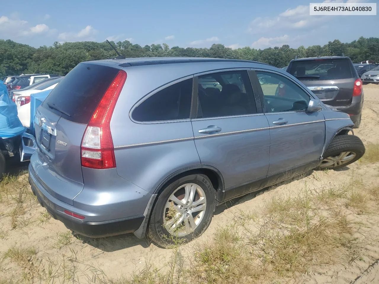 2010 Honda Cr-V Exl VIN: 5J6RE4H73AL040830 Lot: 59790574