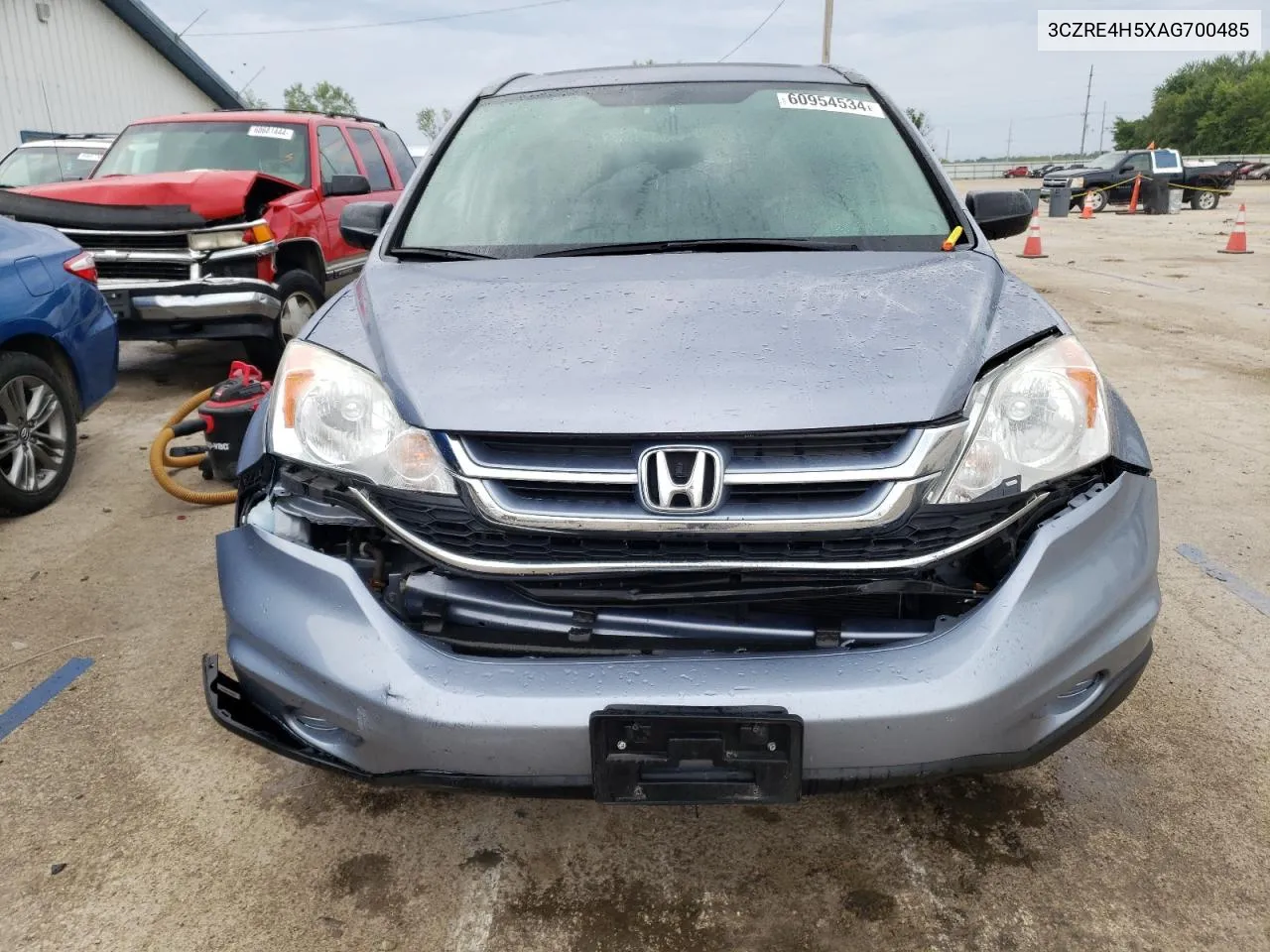 2010 Honda Cr-V Ex VIN: 3CZRE4H5XAG700485 Lot: 60954534