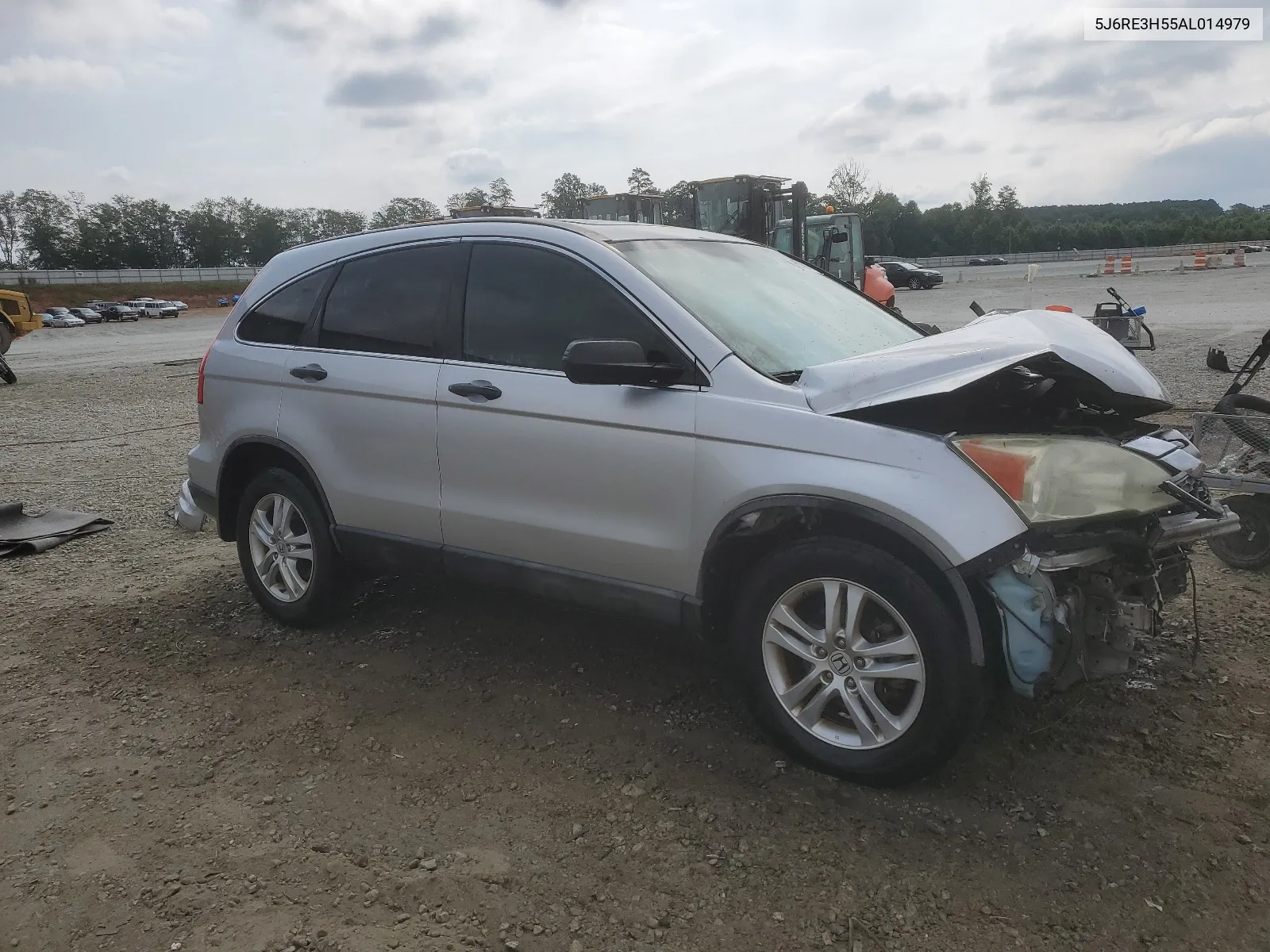 2010 Honda Cr-V Ex VIN: 5J6RE3H55AL014979 Lot: 60961994