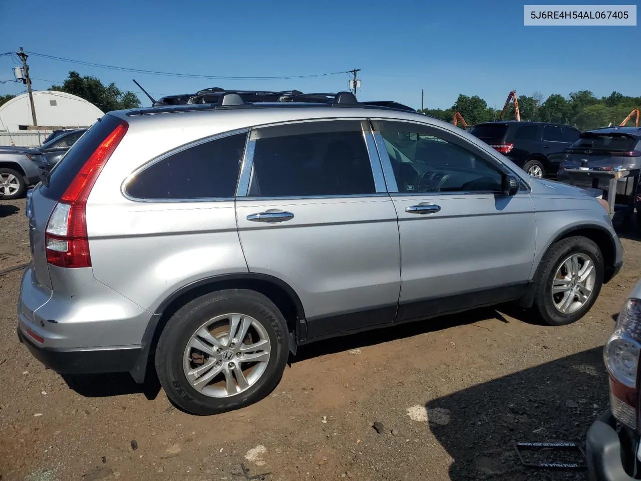 2010 Honda Cr-V Ex VIN: 5J6RE4H54AL067405 Lot: 61033404