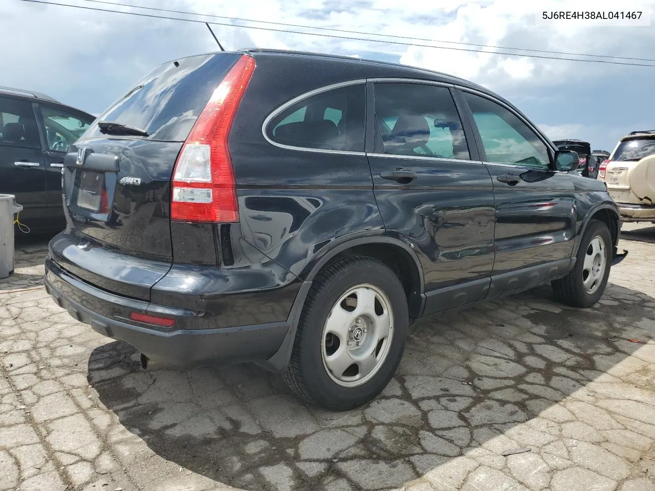 2010 Honda Cr-V Lx VIN: 5J6RE4H38AL041467 Lot: 62431614