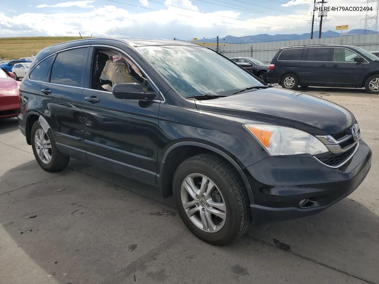 2010 Honda Cr-V Exl VIN: JHLRE4H79AC002494 Lot: 62446554