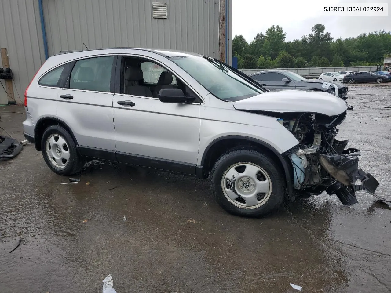 2010 Honda Cr-V Lx VIN: 5J6RE3H30AL022924 Lot: 64164154