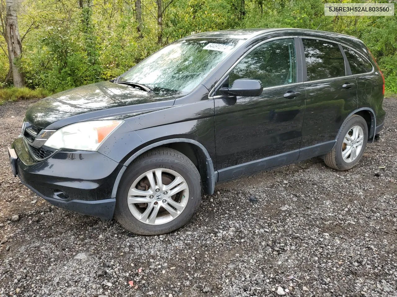 2010 Honda Cr-V Ex VIN: 5J6RE3H52AL803560 Lot: 64491274