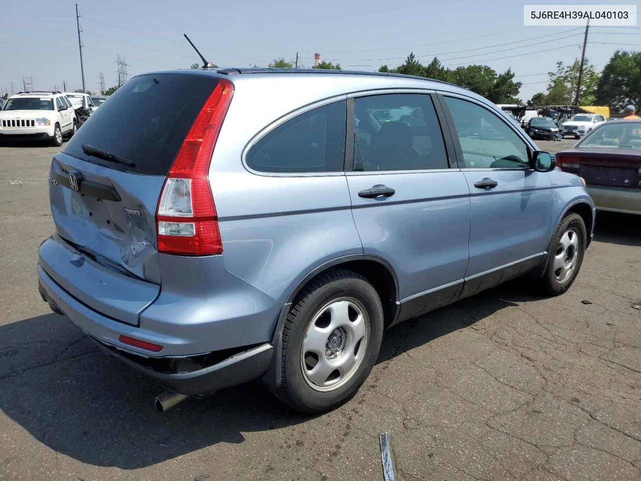 2010 Honda Cr-V Lx VIN: 5J6RE4H39AL040103 Lot: 64579554