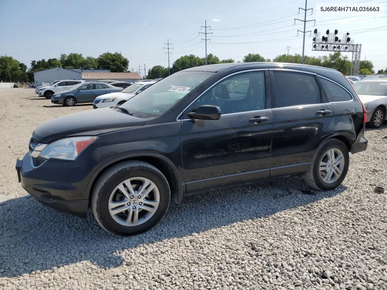 2010 Honda Cr-V Exl VIN: 5J6RE4H71AL036663 Lot: 64877224