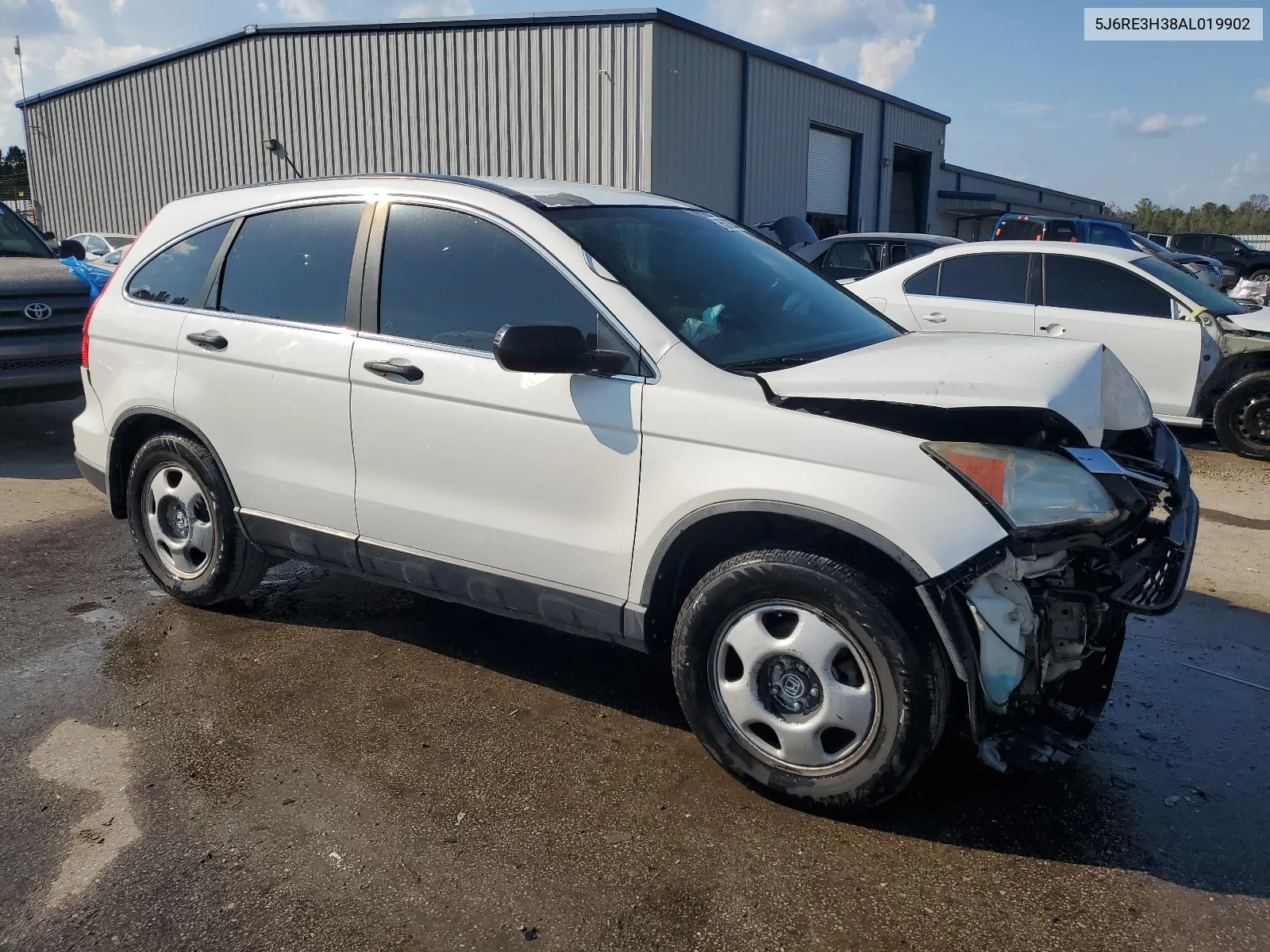 2010 Honda Cr-V Lx VIN: 5J6RE3H38AL019902 Lot: 65070334