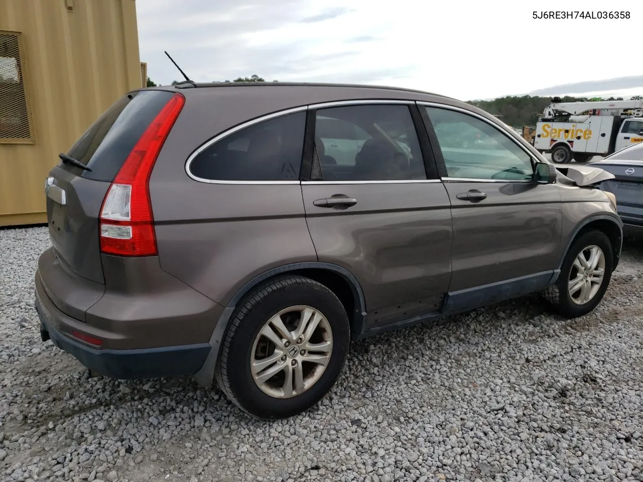 2010 Honda Cr-V Exl VIN: 5J6RE3H74AL036358 Lot: 65348684