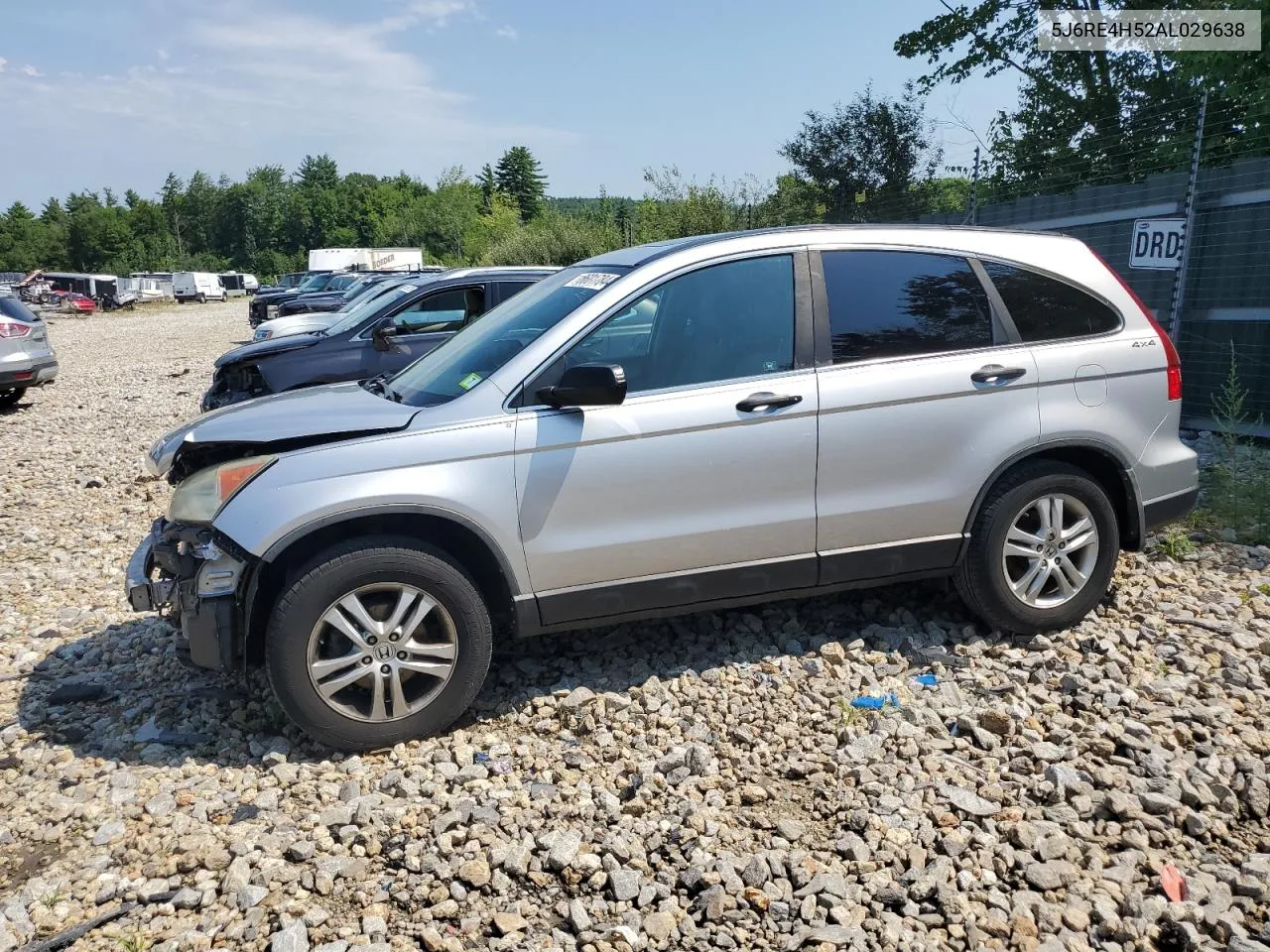 2010 Honda Cr-V Ex VIN: 5J6RE4H52AL029638 Lot: 66017844