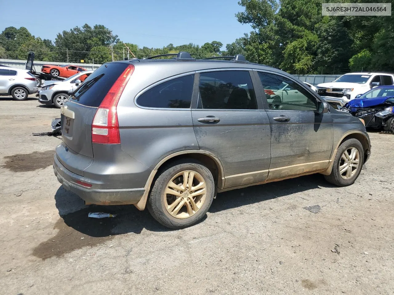 2010 Honda Cr-V Exl VIN: 5J6RE3H72AL046564 Lot: 66743324