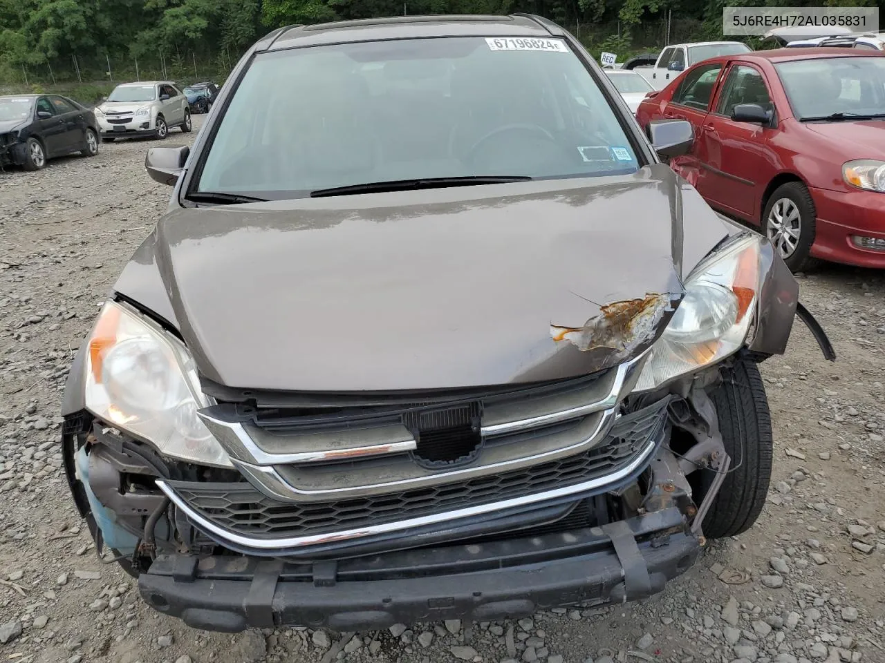 5J6RE4H72AL035831 2010 Honda Cr-V Exl