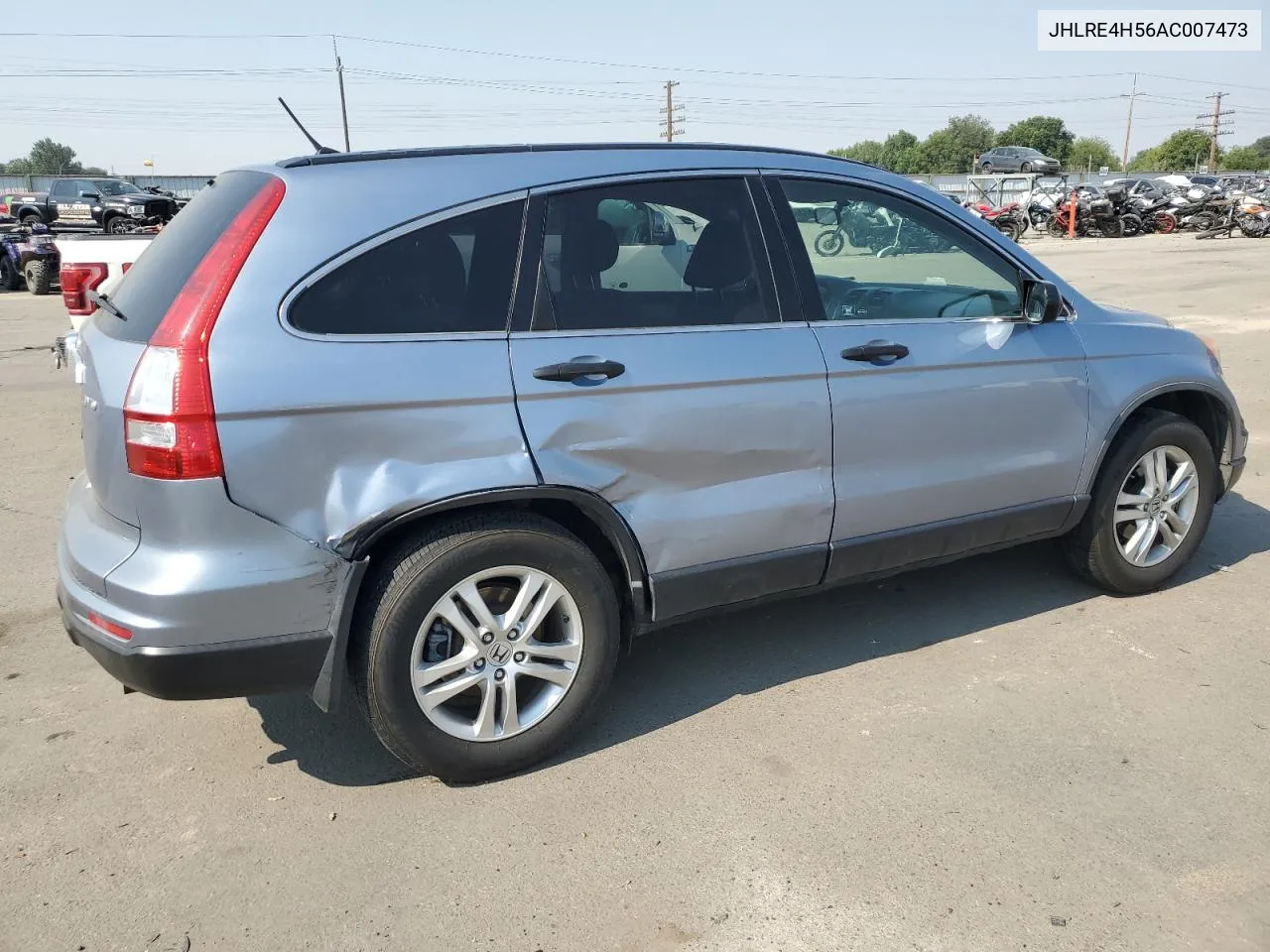 JHLRE4H56AC007473 2010 Honda Cr-V Ex