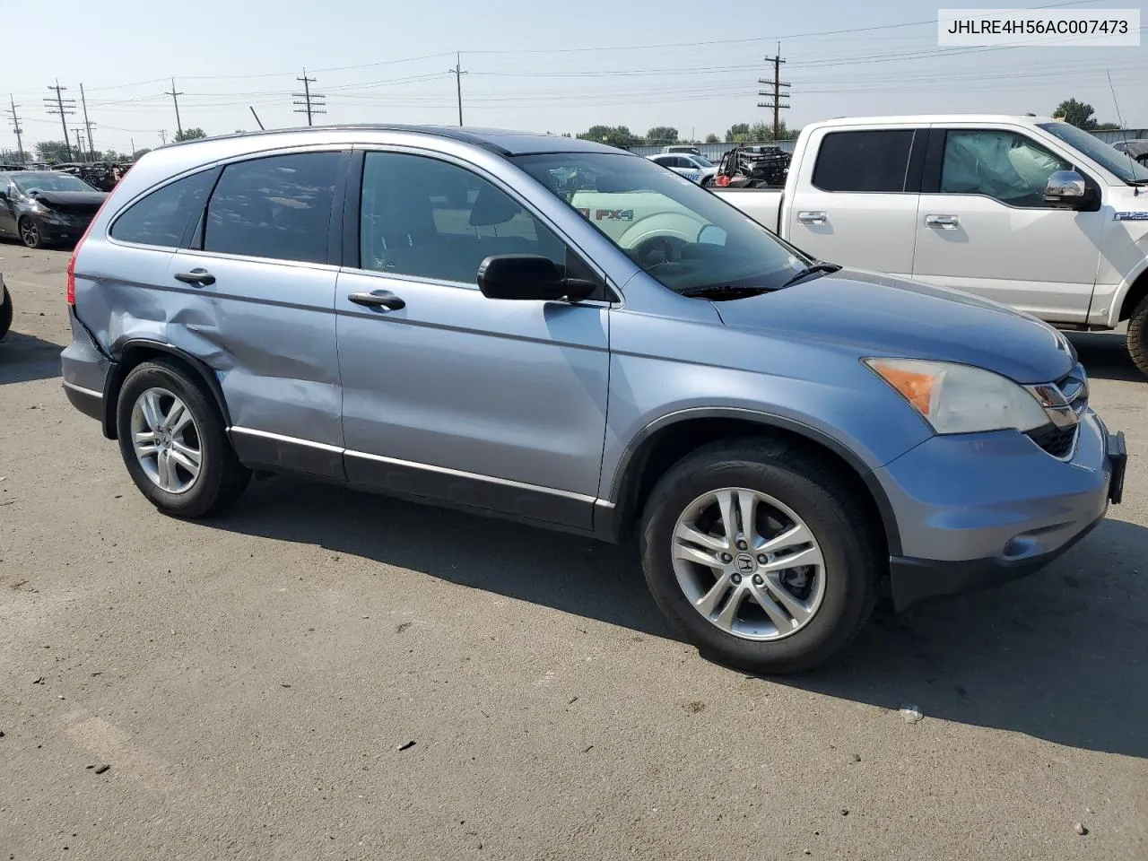 2010 Honda Cr-V Ex VIN: JHLRE4H56AC007473 Lot: 67576564