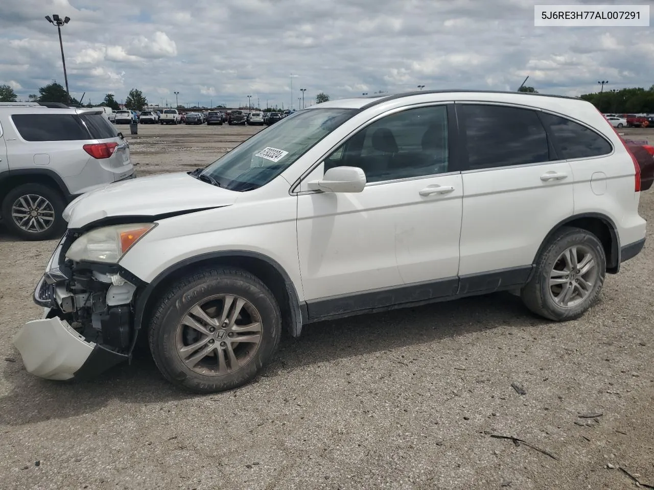 2010 Honda Cr-V Exl VIN: 5J6RE3H77AL007291 Lot: 67932324