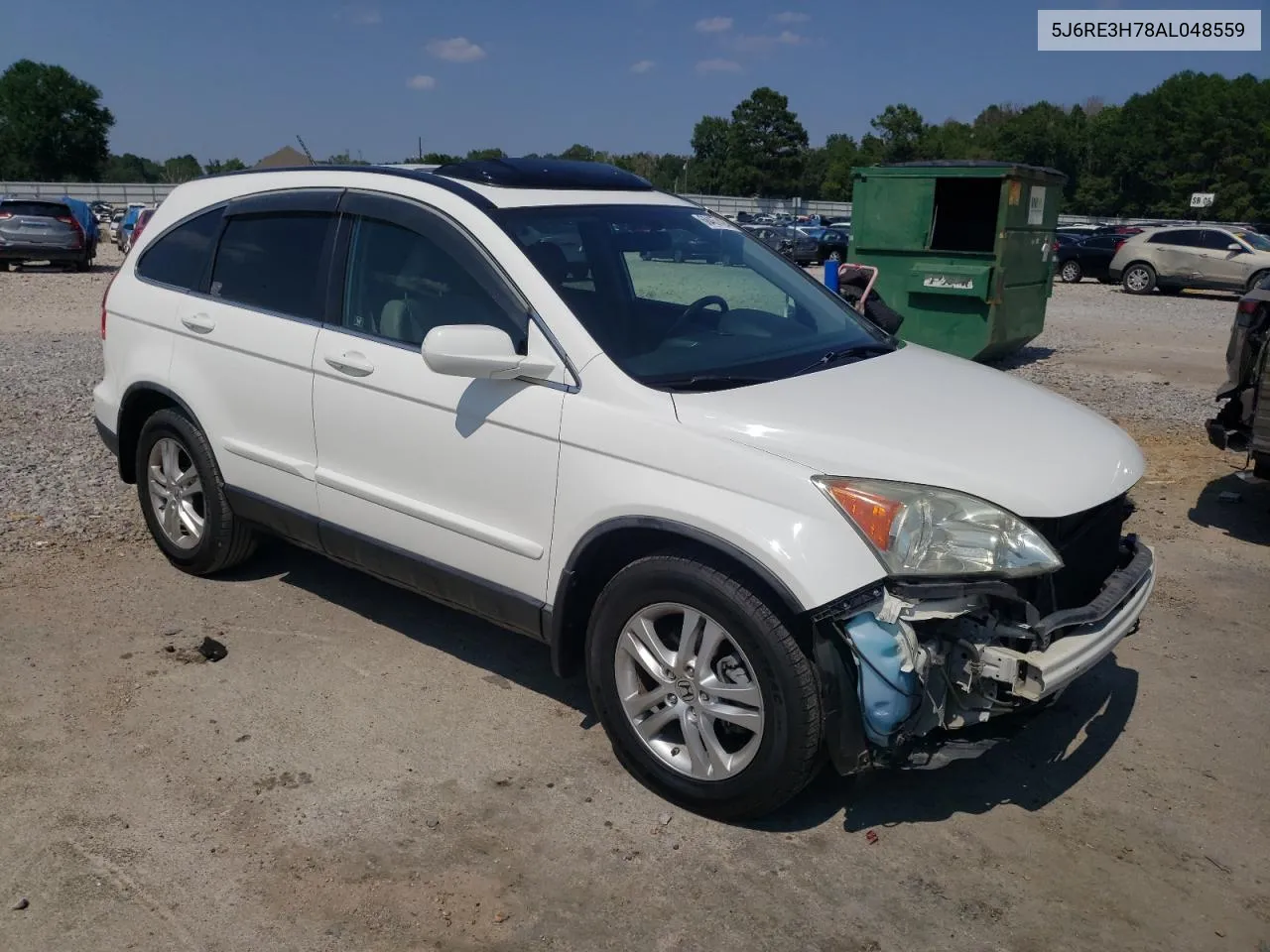 2010 Honda Cr-V Exl VIN: 5J6RE3H78AL048559 Lot: 68467424