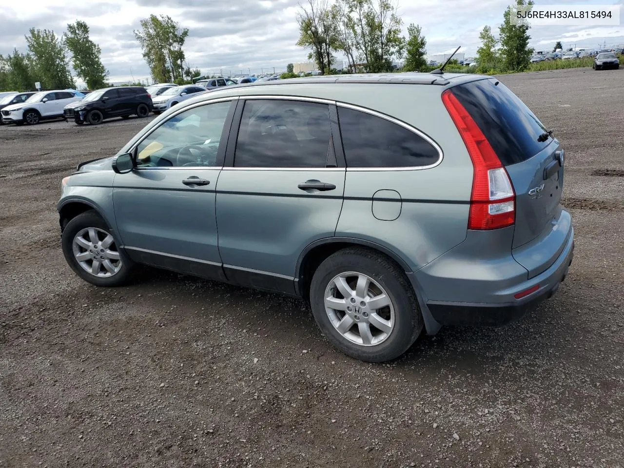 2010 Honda Cr-V Lx VIN: 5J6RE4H33AL815494 Lot: 68721694