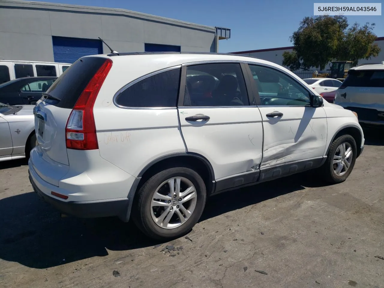 2010 Honda Cr-V Ex VIN: 5J6RE3H59AL043546 Lot: 69025804