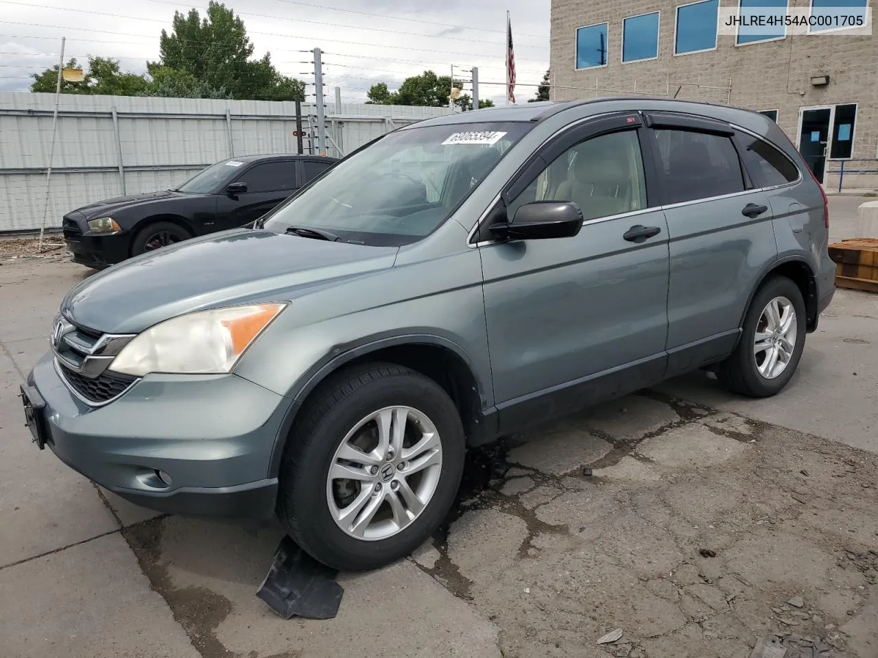 JHLRE4H54AC001705 2010 Honda Cr-V Ex