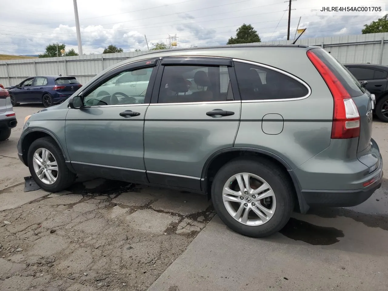 JHLRE4H54AC001705 2010 Honda Cr-V Ex