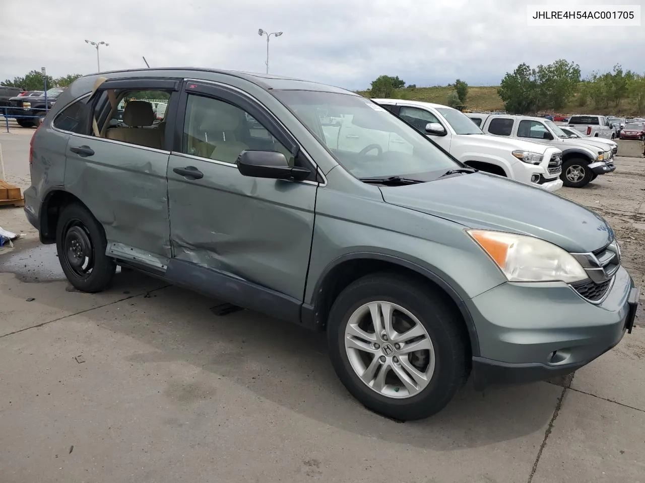 JHLRE4H54AC001705 2010 Honda Cr-V Ex