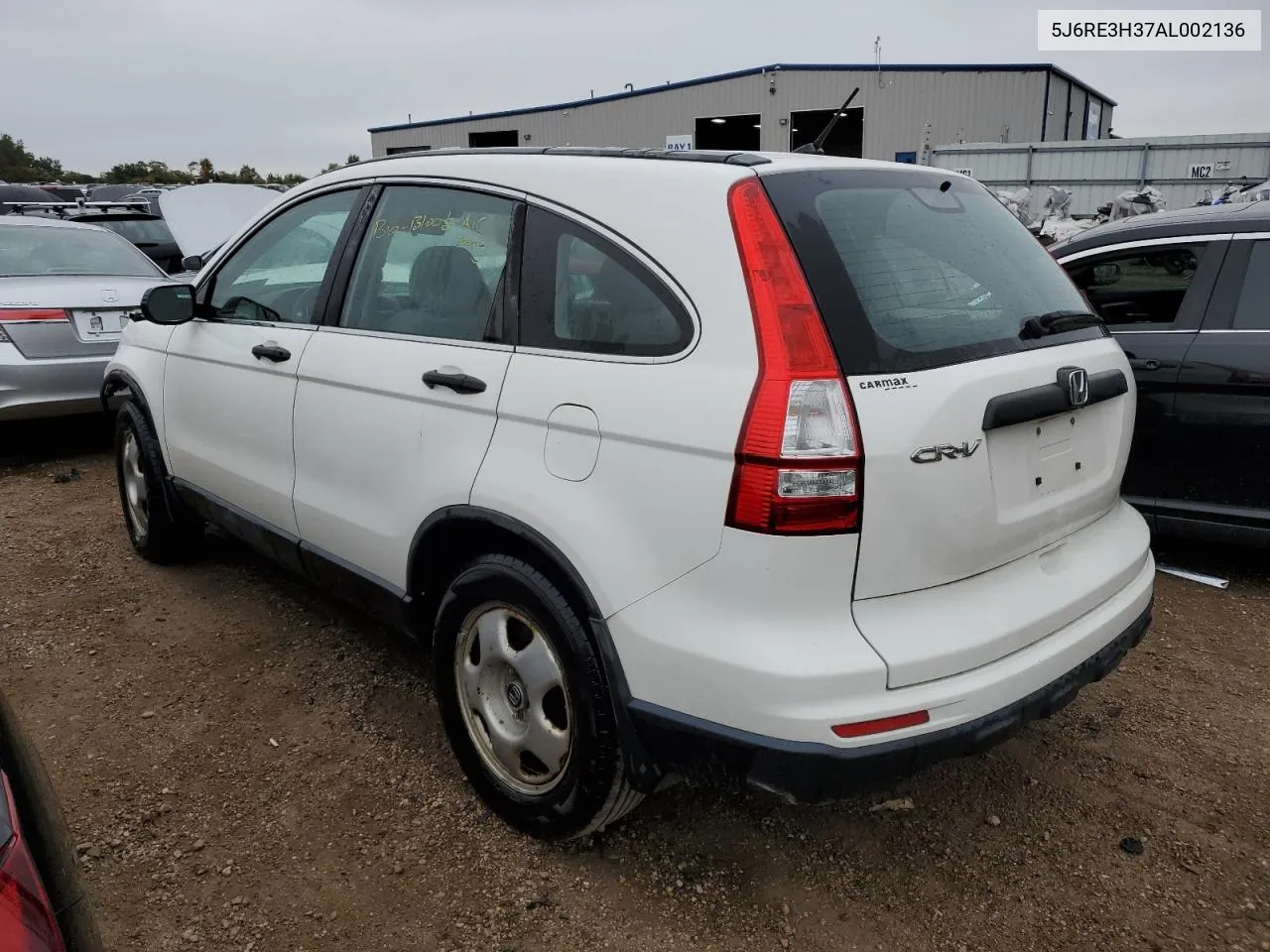 2010 Honda Cr-V Lx VIN: 5J6RE3H37AL002136 Lot: 69216434