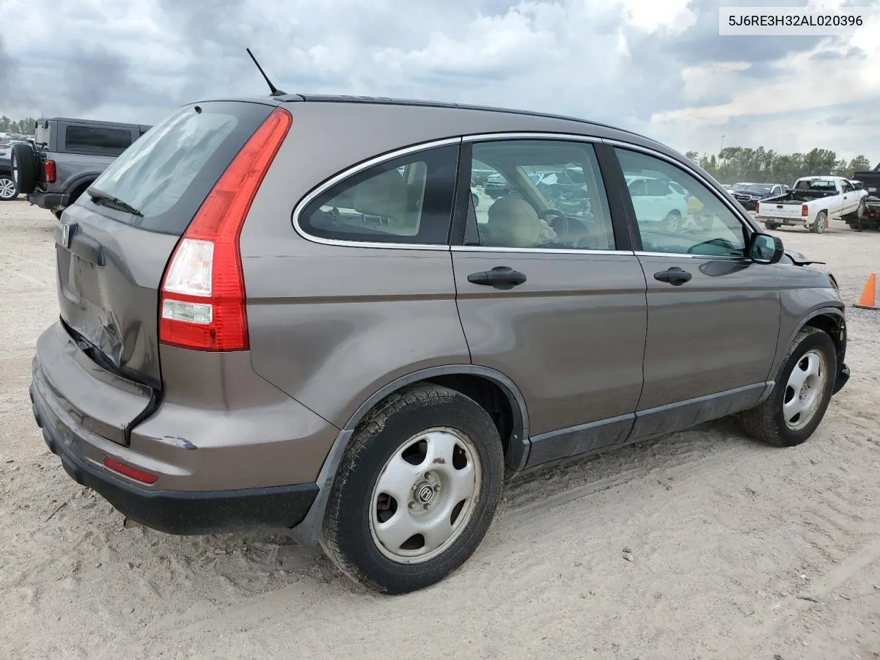 2010 Honda Cr-V Lx VIN: 5J6RE3H32AL020396 Lot: 69523824