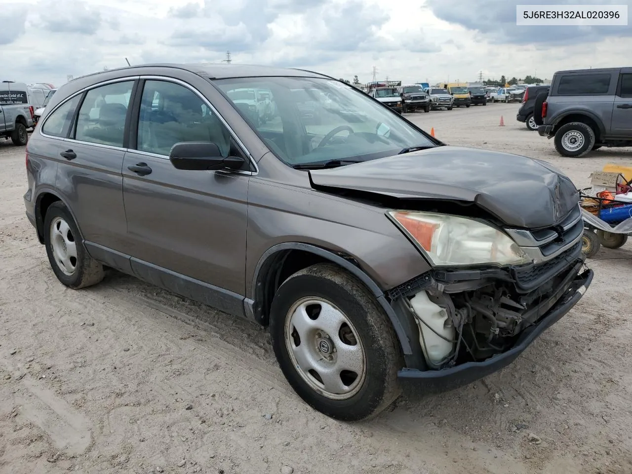 2010 Honda Cr-V Lx VIN: 5J6RE3H32AL020396 Lot: 69523824