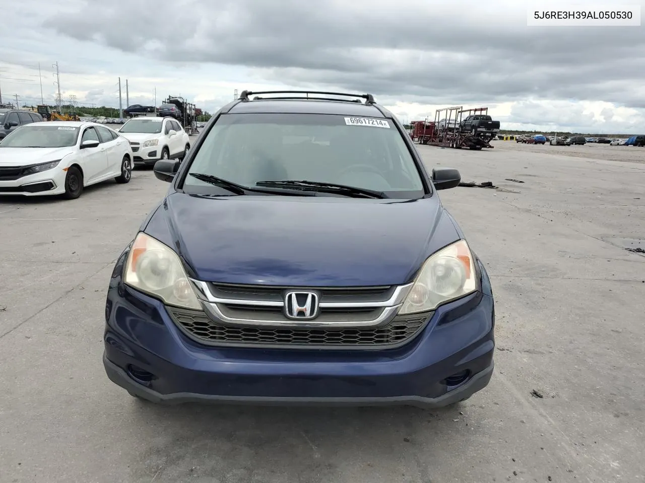 2010 Honda Cr-V Lx VIN: 5J6RE3H39AL050530 Lot: 69617214