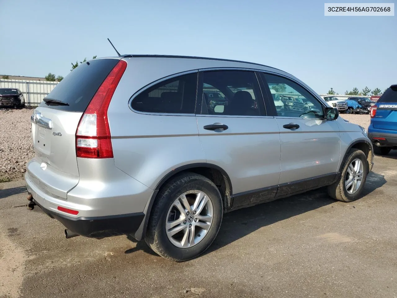 2010 Honda Cr-V Ex VIN: 3CZRE4H56AG702668 Lot: 69623404