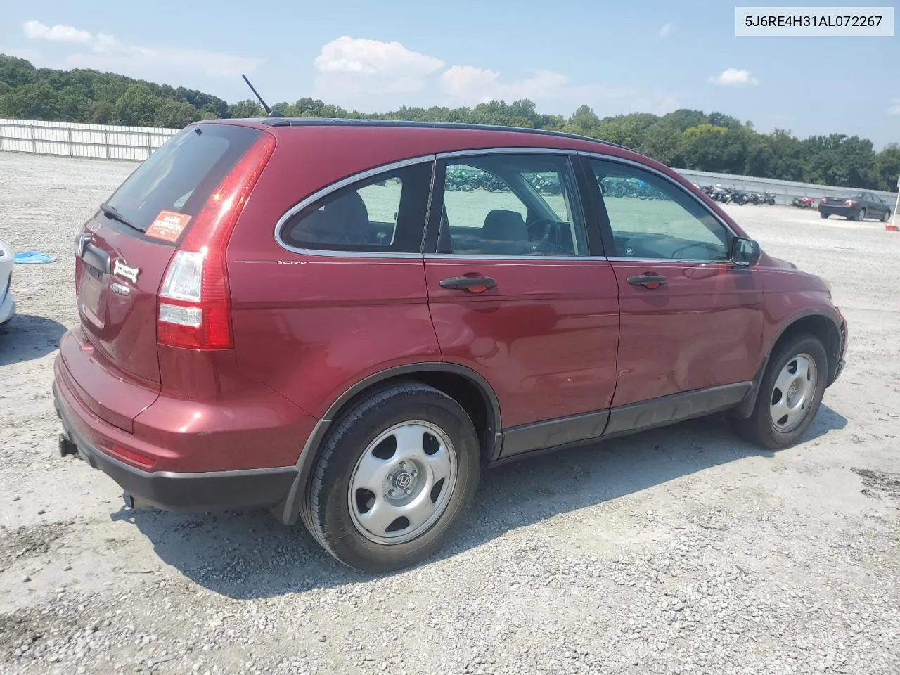 2010 Honda Cr-V Lx VIN: 5J6RE4H31AL072267 Lot: 69675724