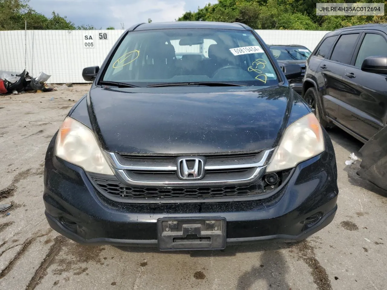 JHLRE4H35AC012694 2010 Honda Cr-V Lx