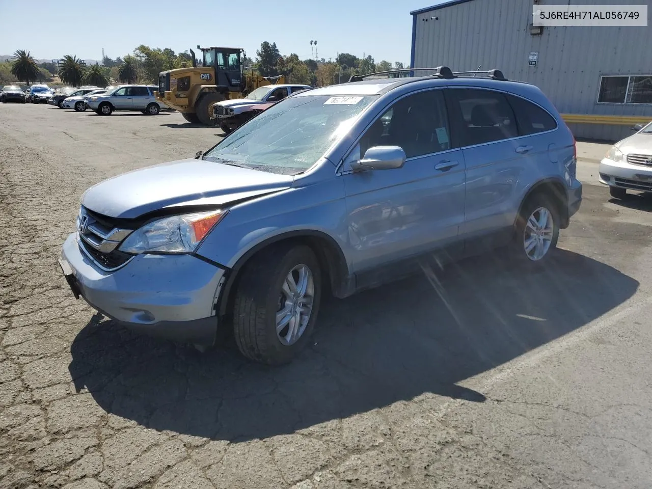 2010 Honda Cr-V Exl VIN: 5J6RE4H71AL056749 Lot: 70221434