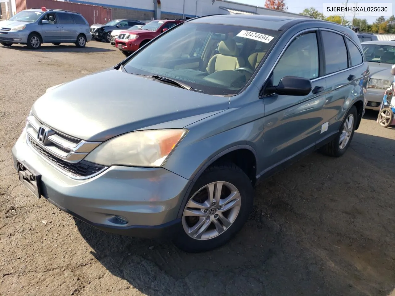 5J6RE4H5XAL025630 2010 Honda Cr-V Ex