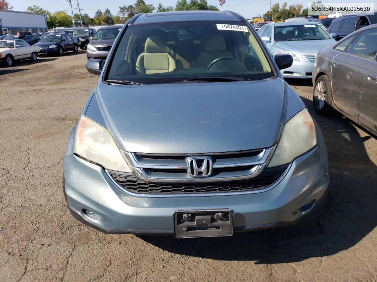 5J6RE4H5XAL025630 2010 Honda Cr-V Ex