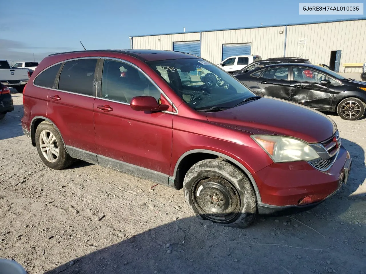 2010 Honda Cr-V Exl VIN: 5J6RE3H74AL010035 Lot: 70572514