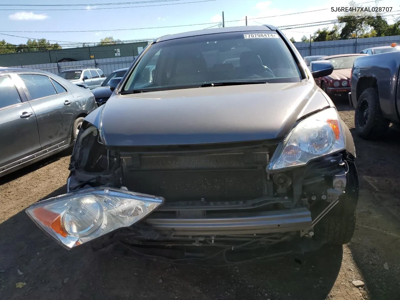 5J6RE4H7XAL028707 2010 Honda Cr-V Exl